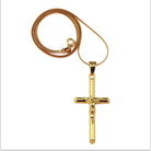 18K Gold Classic Crucifix - Drip Culture Jewelry