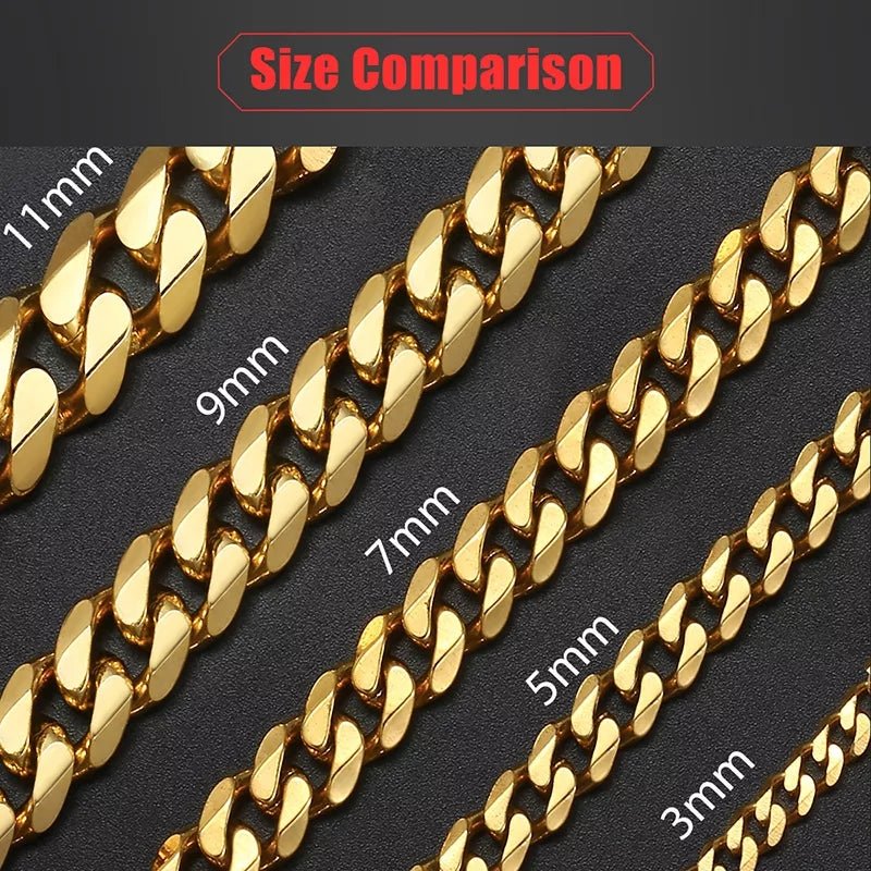 18k Gold Cuban Link Bracelet - Drip Culture Jewelry
