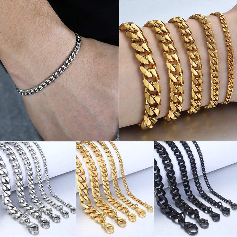 18k Gold Cuban Link Bracelet - Drip Culture Jewelry