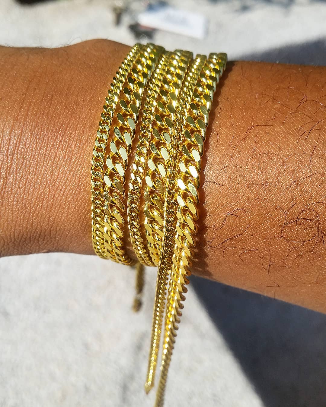 18K Gold Cuban Link Chain - Drip Culture Jewelry