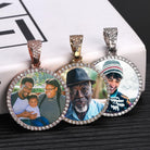 18K Gold Custom Diamond Picture Pendant - Drip Culture Jewelry