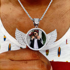 18K Gold Custom Diamond Picture Pendant - Drip Culture Jewelry