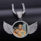 18K Gold Custom Diamond Picture Pendant - Drip Culture Jewelry
