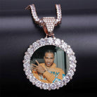 18K Gold Custom Diamond Picture Pendant - Drip Culture Jewelry