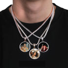 18K Gold Custom Diamond Picture Pendant - Drip Culture Jewelry