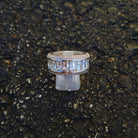 18k Gold Diamond Baguette Ring - Drip Culture Jewelry