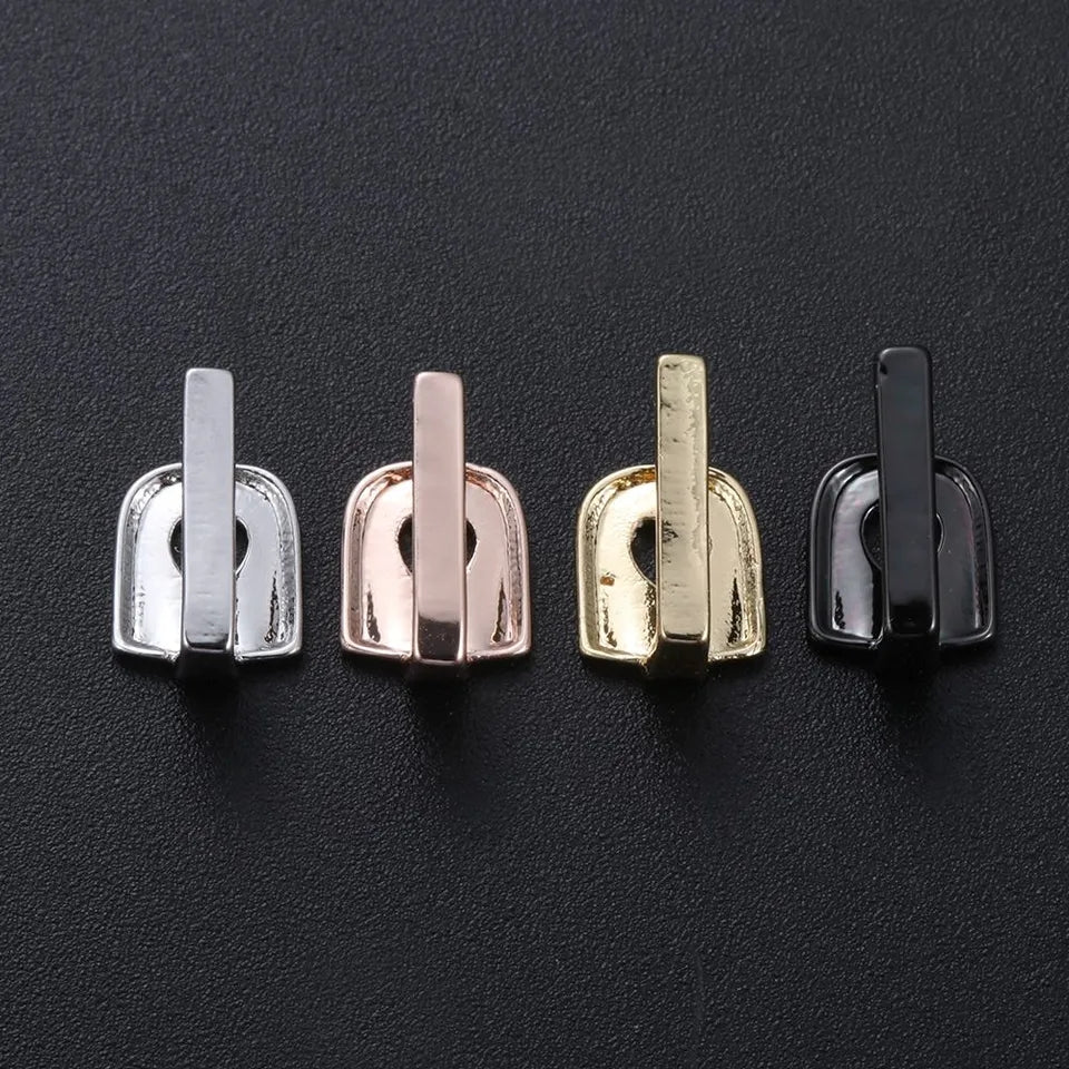 18k Gold Diamond Gap Filler Grillz - Drip Culture Jewelry