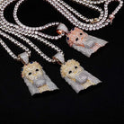 18K Gold Diamond Jesus Piece 2.0 - Drip Culture Jewelry
