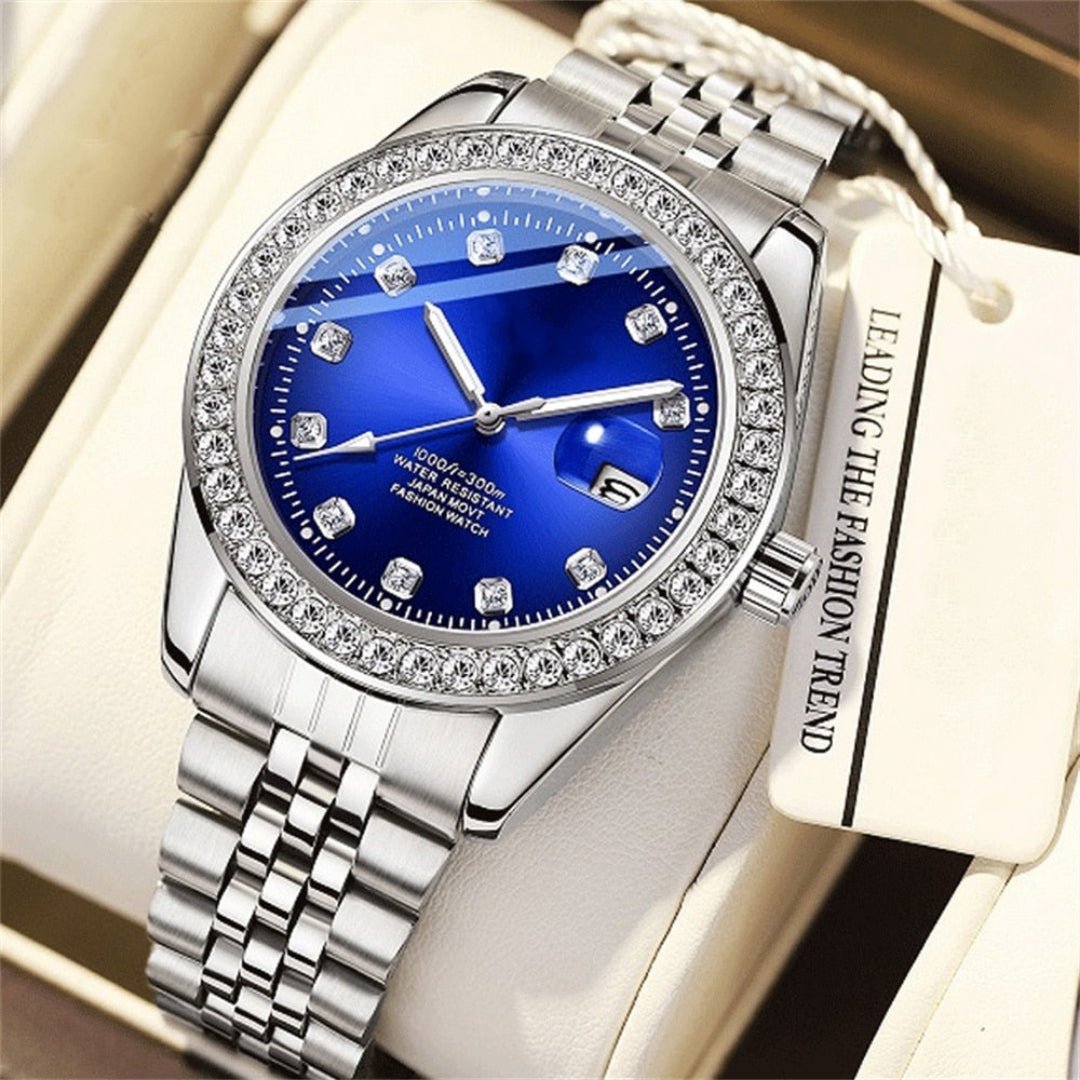 18k Gold Diamond Majesty Watch - Drip Culture Jewelry