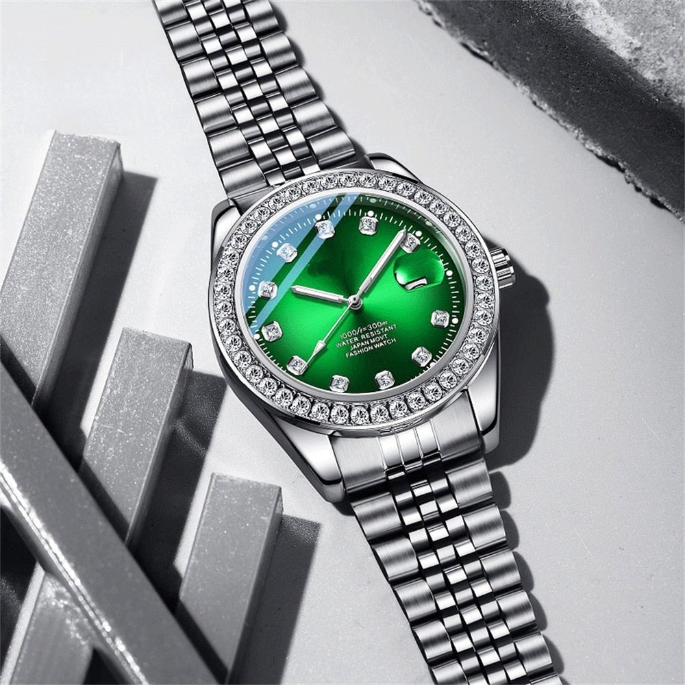 18k Gold Diamond Majesty Watch - Drip Culture Jewelry
