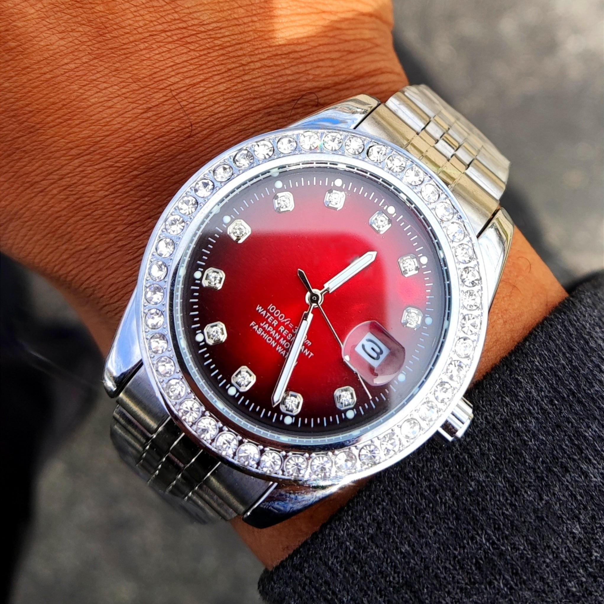 18k Gold Diamond Majesty Watch - Drip Culture Jewelry