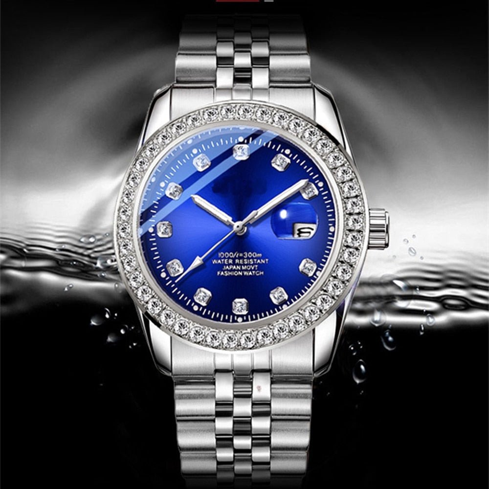 18k Gold Diamond Majesty Watch - Drip Culture Jewelry