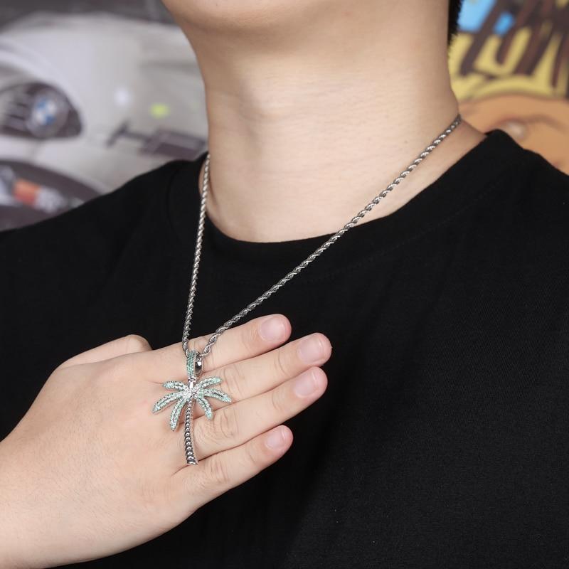 18K Gold Diamond Palm Tree - Drip Culture Jewelry
