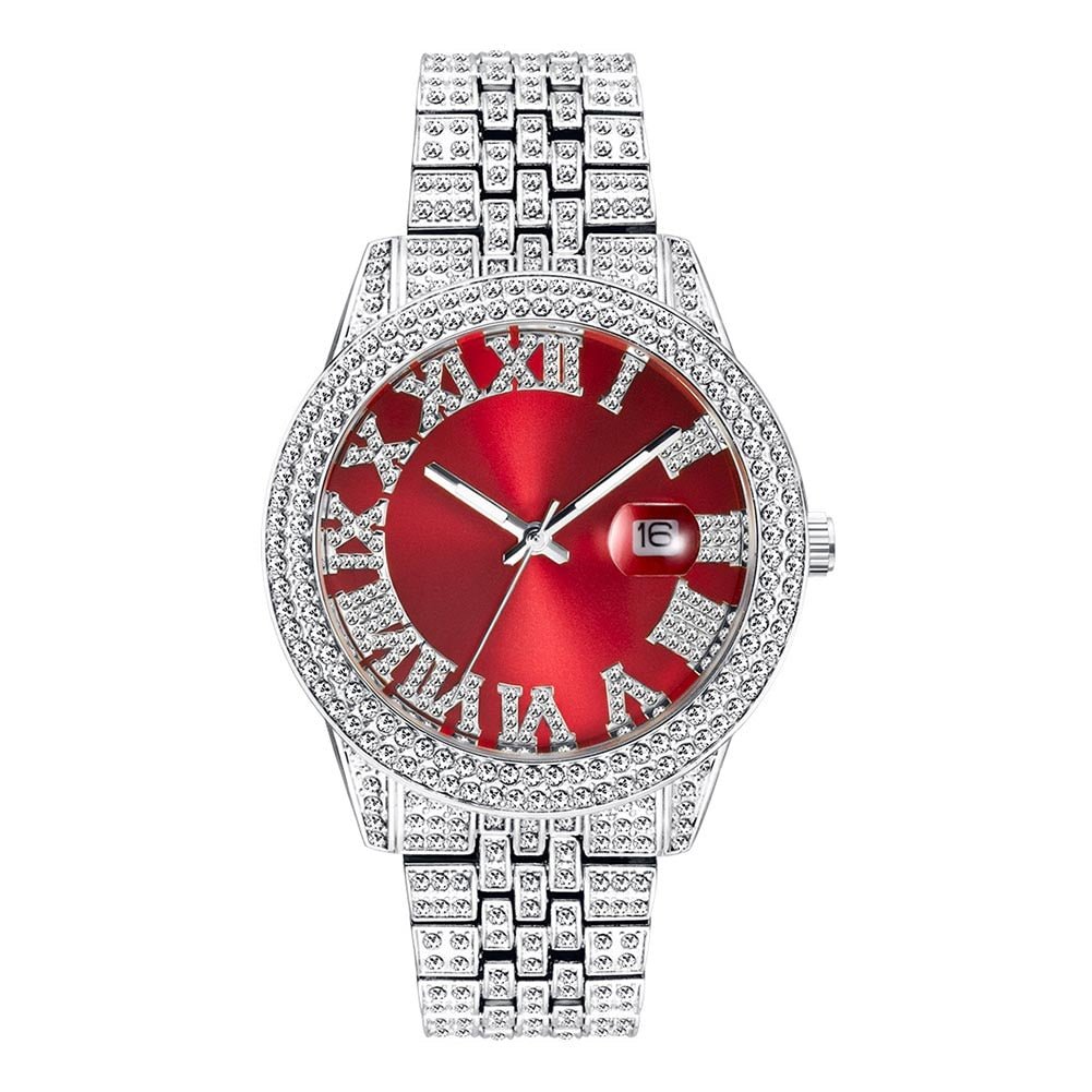 18K Gold Diamond Regal Watch - Drip Culture Jewelry