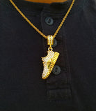 18K Gold Diamond Sneaker - Drip Culture Jewelry