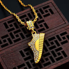 18K Gold Diamond Sneaker - Drip Culture Jewelry