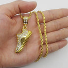 18K Gold Diamond Sneaker - Drip Culture Jewelry