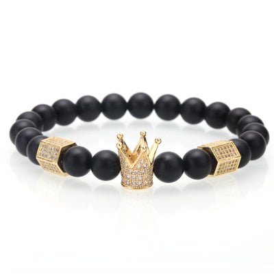 18K Gold Diamond Square Bracelet Set (3 Pieces) - Drip Culture Jewelry