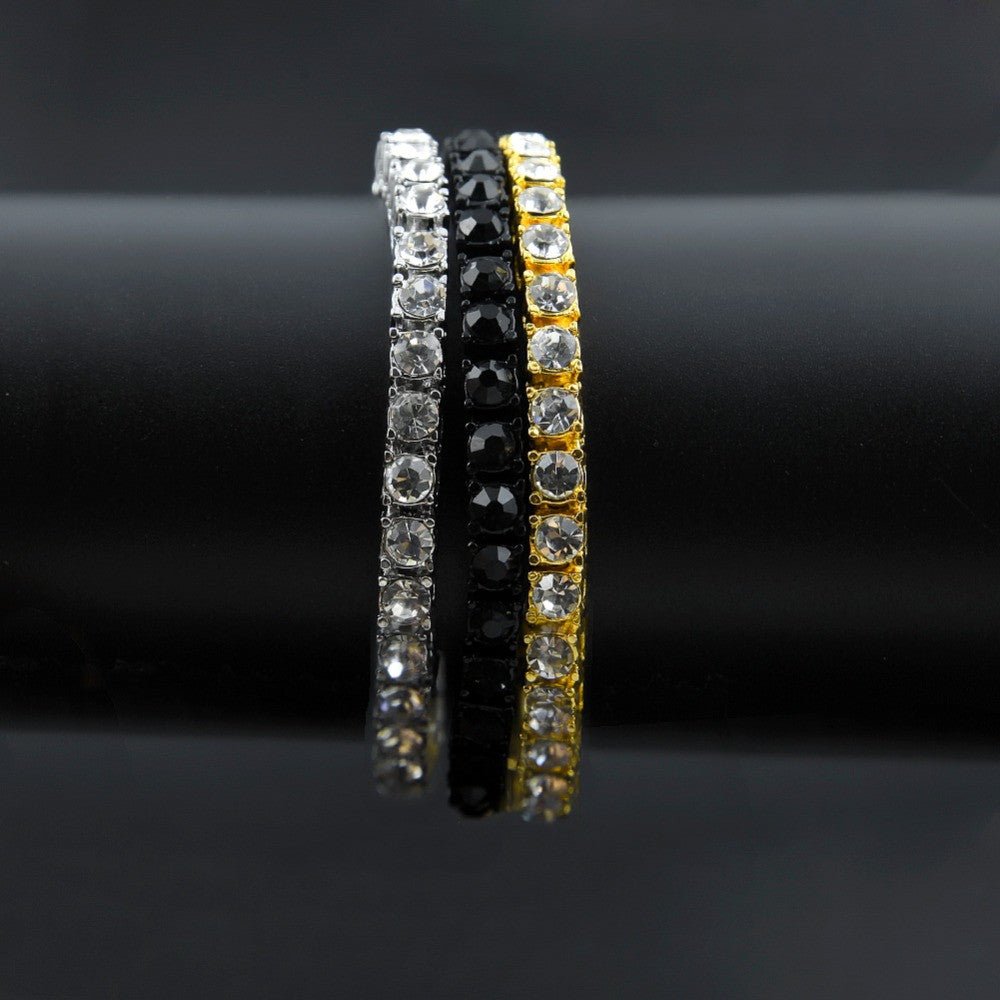 18K Gold Diamond Tennis Bracelet - Drip Culture Jewelry