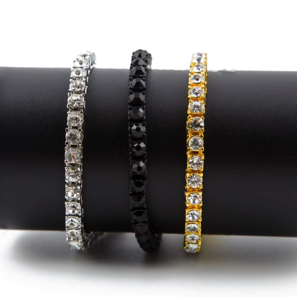 18K Gold Diamond Tennis Bracelet - Drip Culture Jewelry
