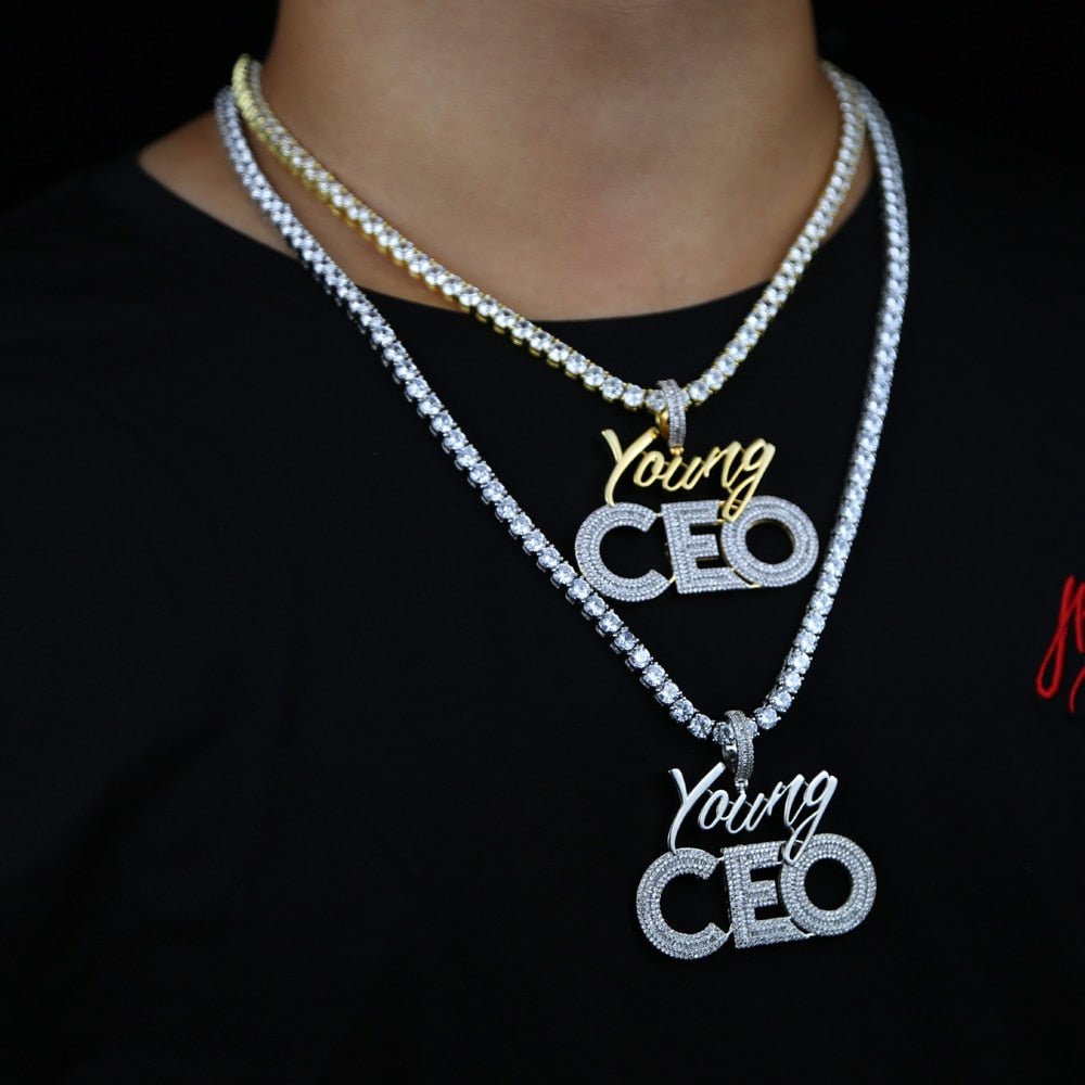 18K Gold Diamond Young Ceo - Drip Culture Jewelry
