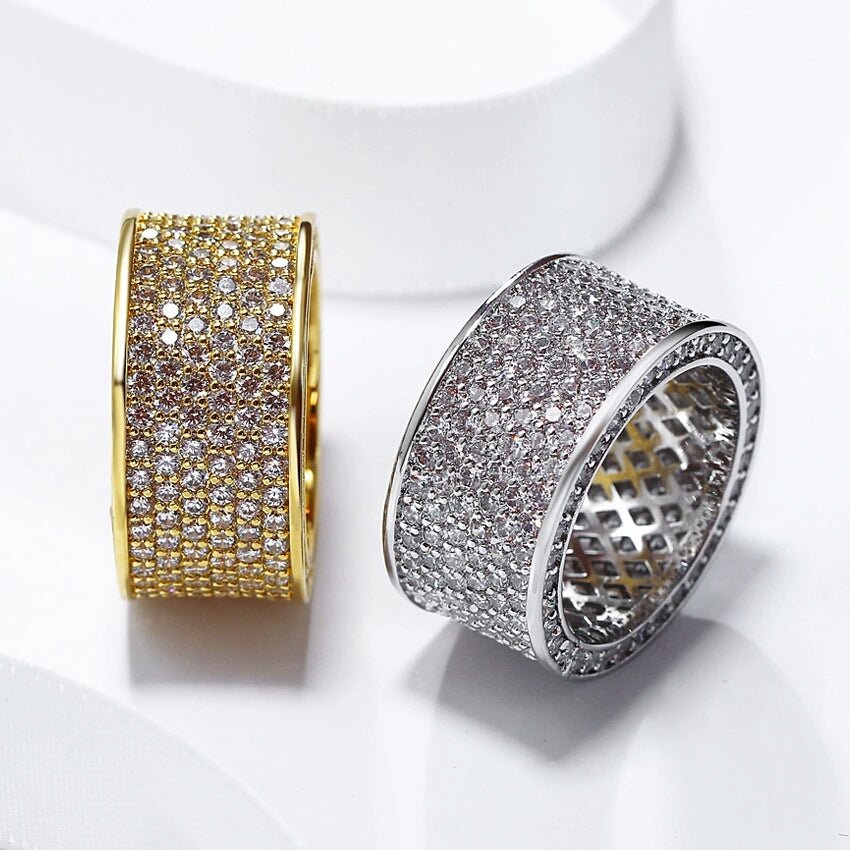18K Gold Frozen Ring - Drip Culture Jewelry