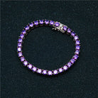 18K Gold Gemstone Tennis Bracelet - Drip Culture Jewelry