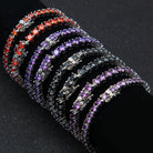 18K Gold Gemstone Tennis Bracelet - Drip Culture Jewelry