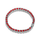 18K Gold Gemstone Tennis Bracelet - Drip Culture Jewelry