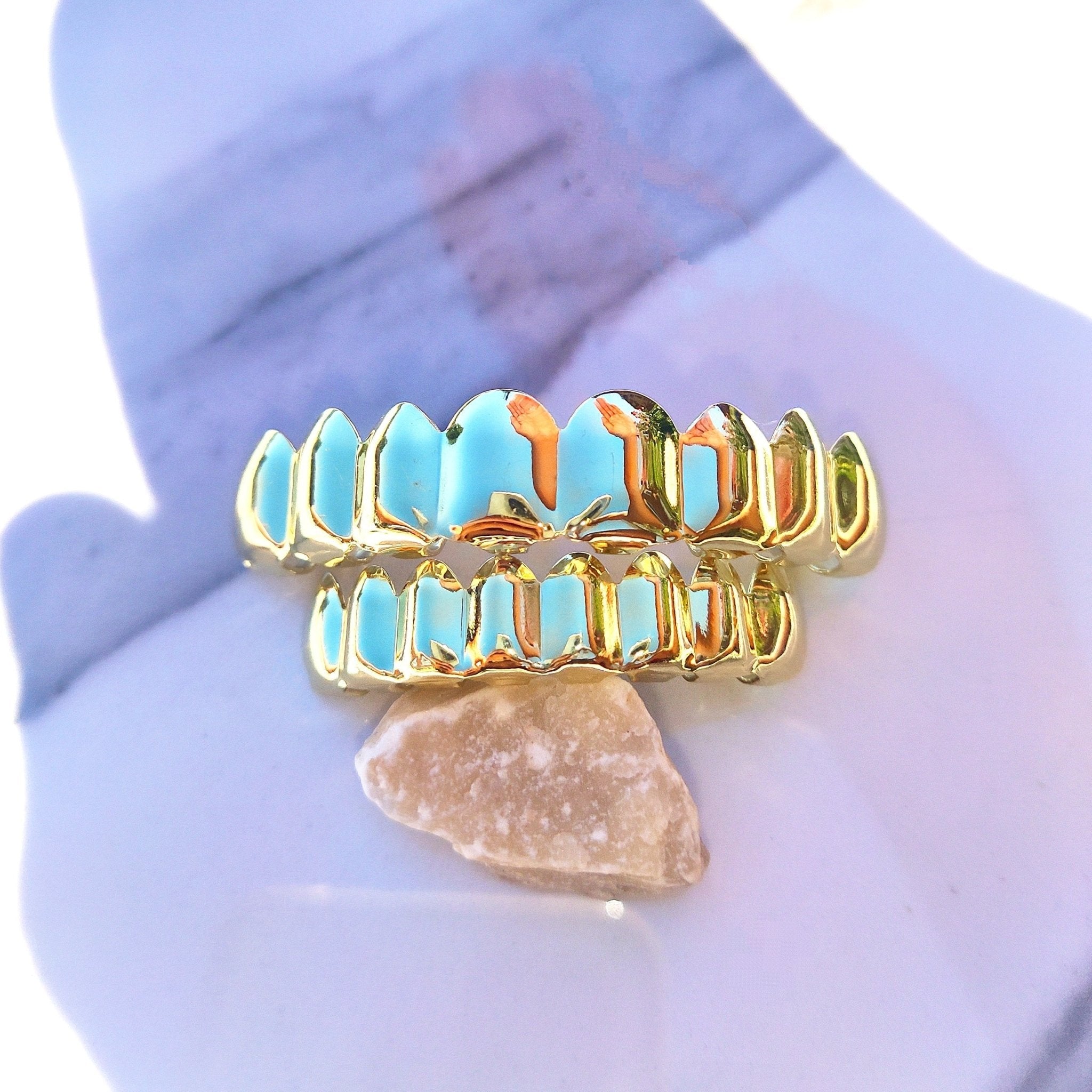 18K Gold Grillz - Drip Culture Jewelry