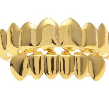 18K Gold Grillz - Drip Culture Jewelry