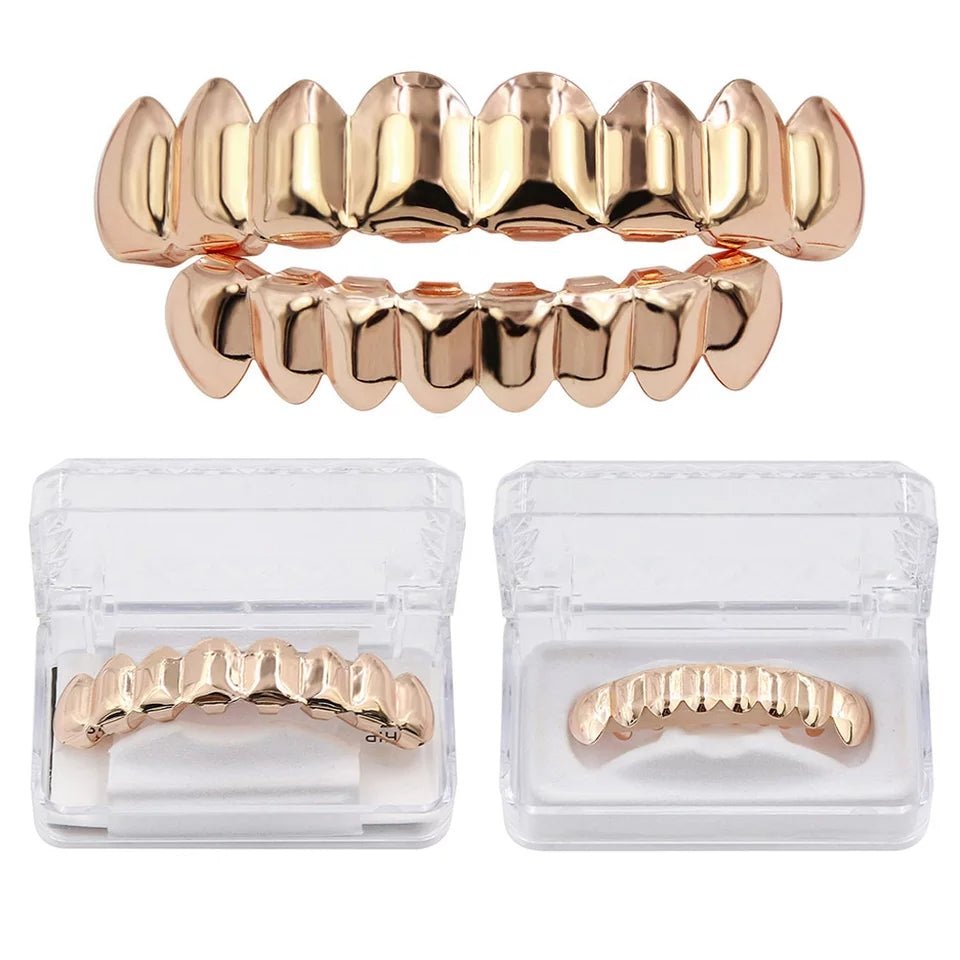 18K Gold Grillz - Drip Culture Jewelry