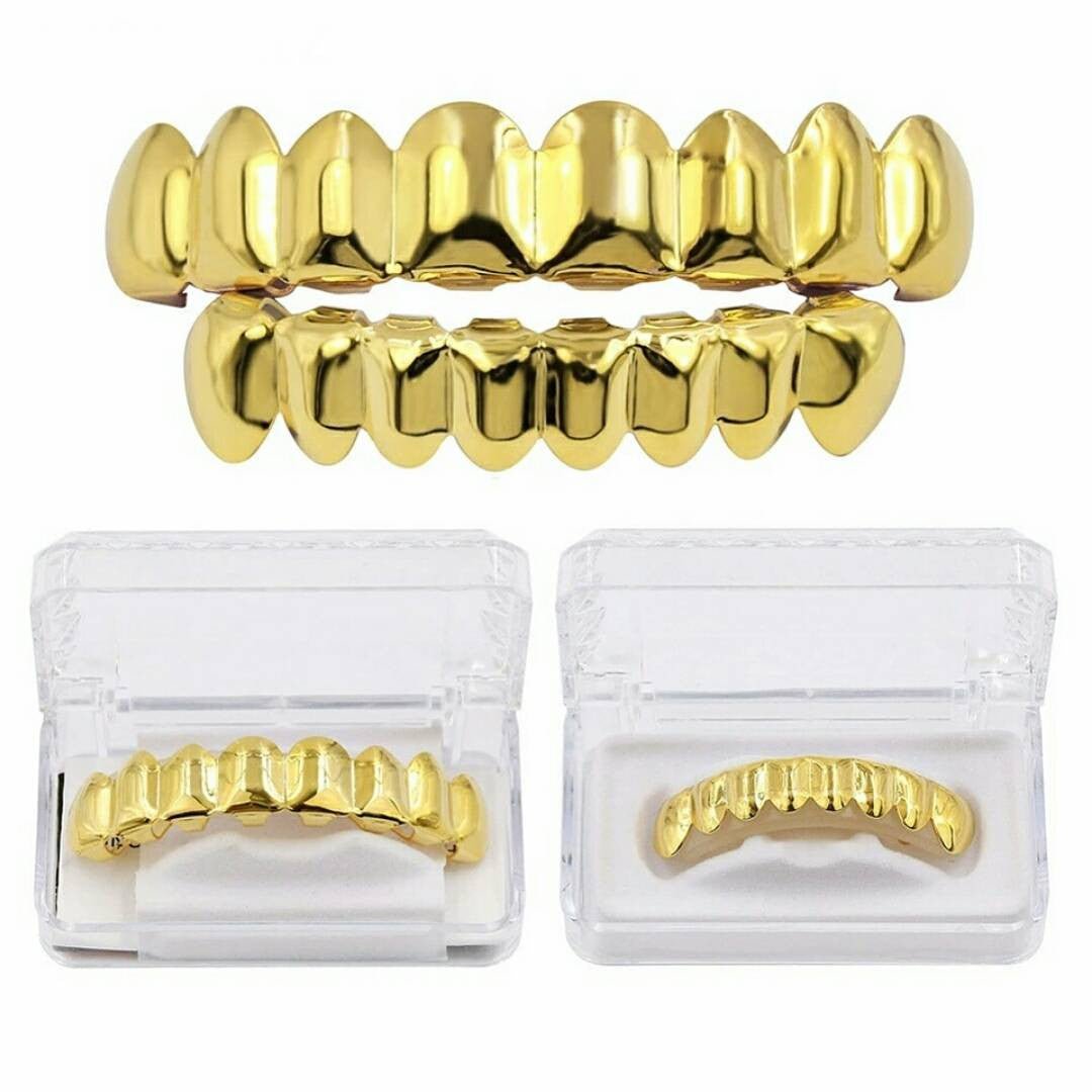 18K Gold Grillz - Drip Culture Jewelry