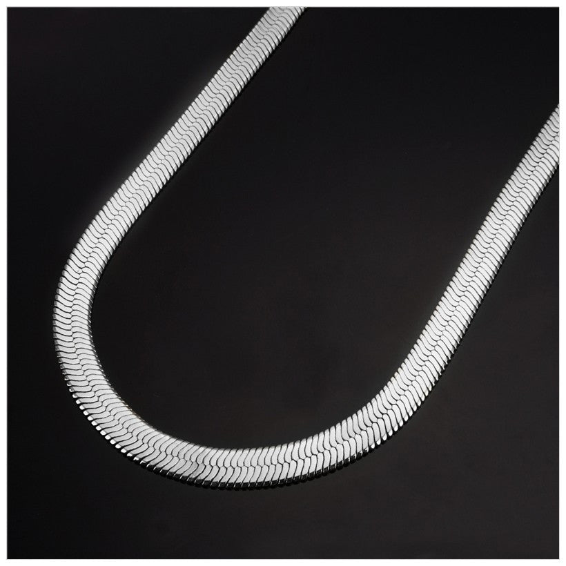 18k Gold Herringbone Chain - Drip Culture Jewelry