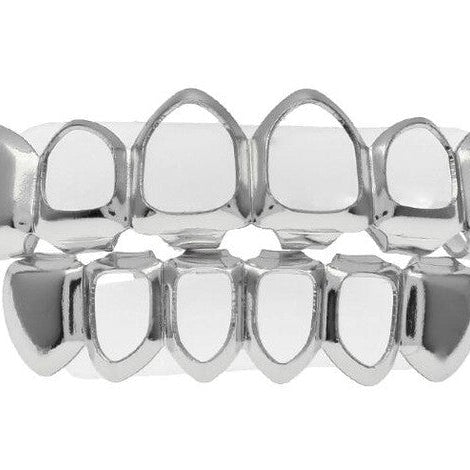18K Gold Plated Open Face Grillz - Drip Culture Jewelry