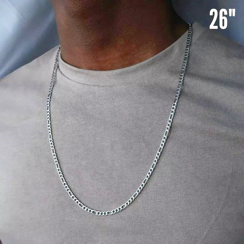 24K Gold Gold Figaro Chain - Drip Culture Jewelry