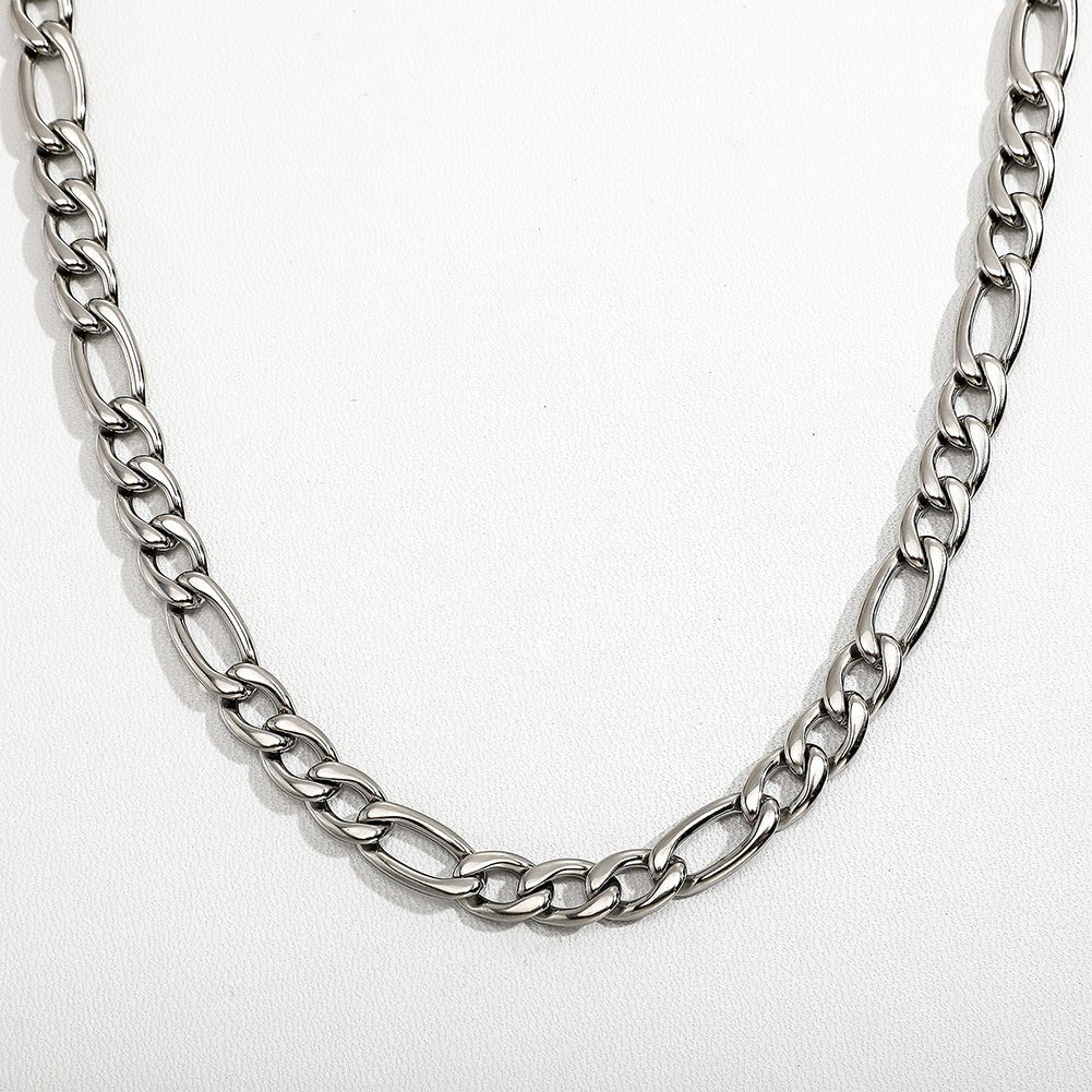24K Gold Gold Figaro Chain - Drip Culture Jewelry