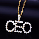 Custom 18K Gold Diamond Letters - Drip Culture Jewelry
