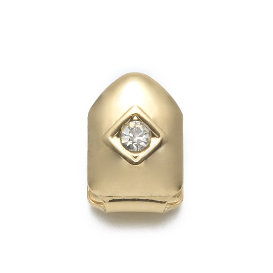 CZ Diamond Single Tooth Grill - Drip Culture Jewelry