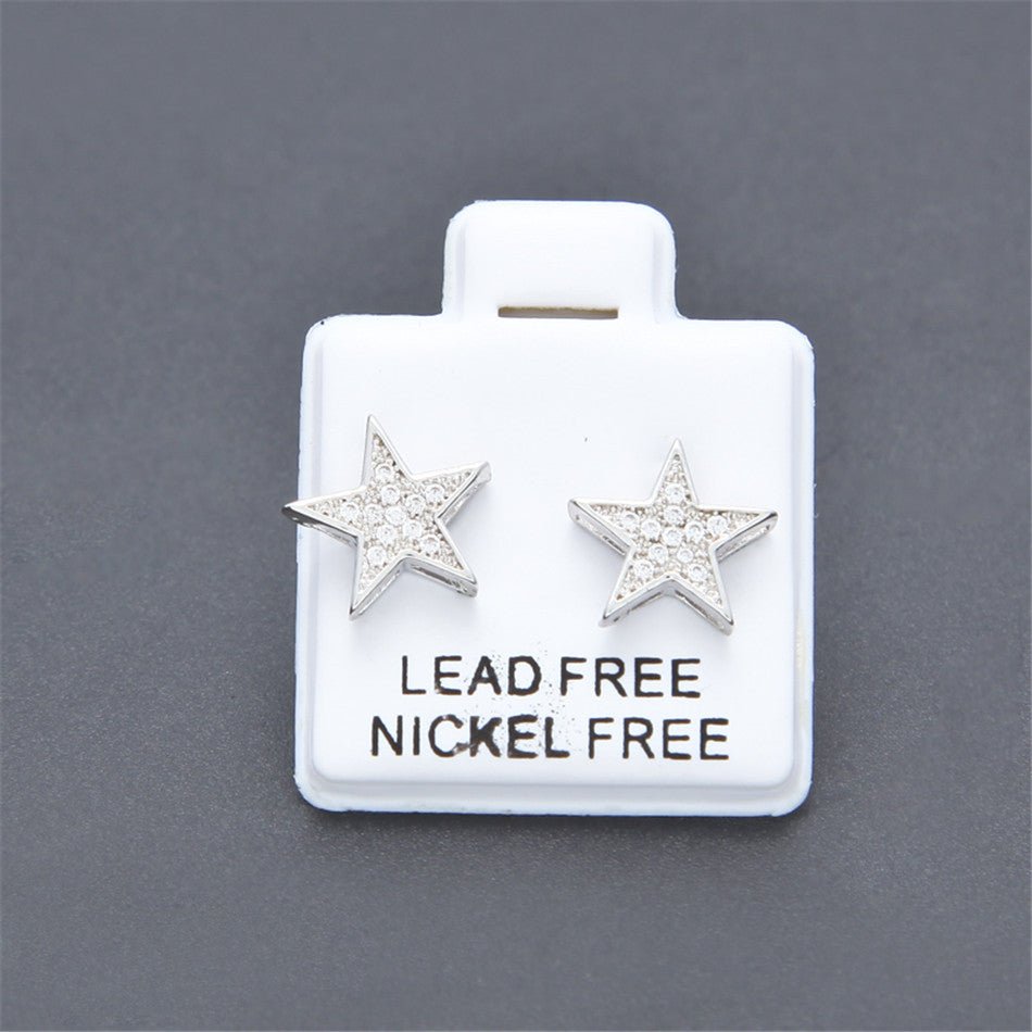 Diamond Star Earring - Drip Culture Jewelry