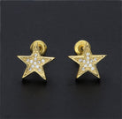 Diamond Star Earring - Drip Culture Jewelry