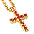 Gemstone Cross - Drip Culture Jewelry