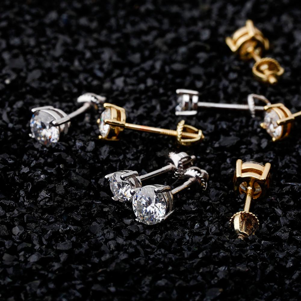 Moissanite Diamond Earrings - Drip Culture Jewelry