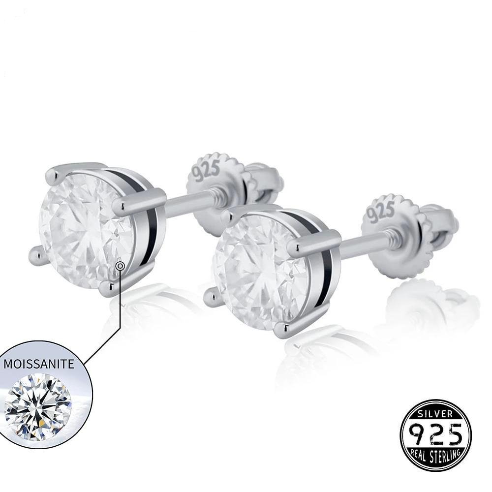 Moissanite Diamond Earrings - Drip Culture Jewelry