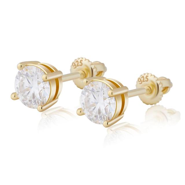 Moissanite Diamond Earrings - Drip Culture Jewelry