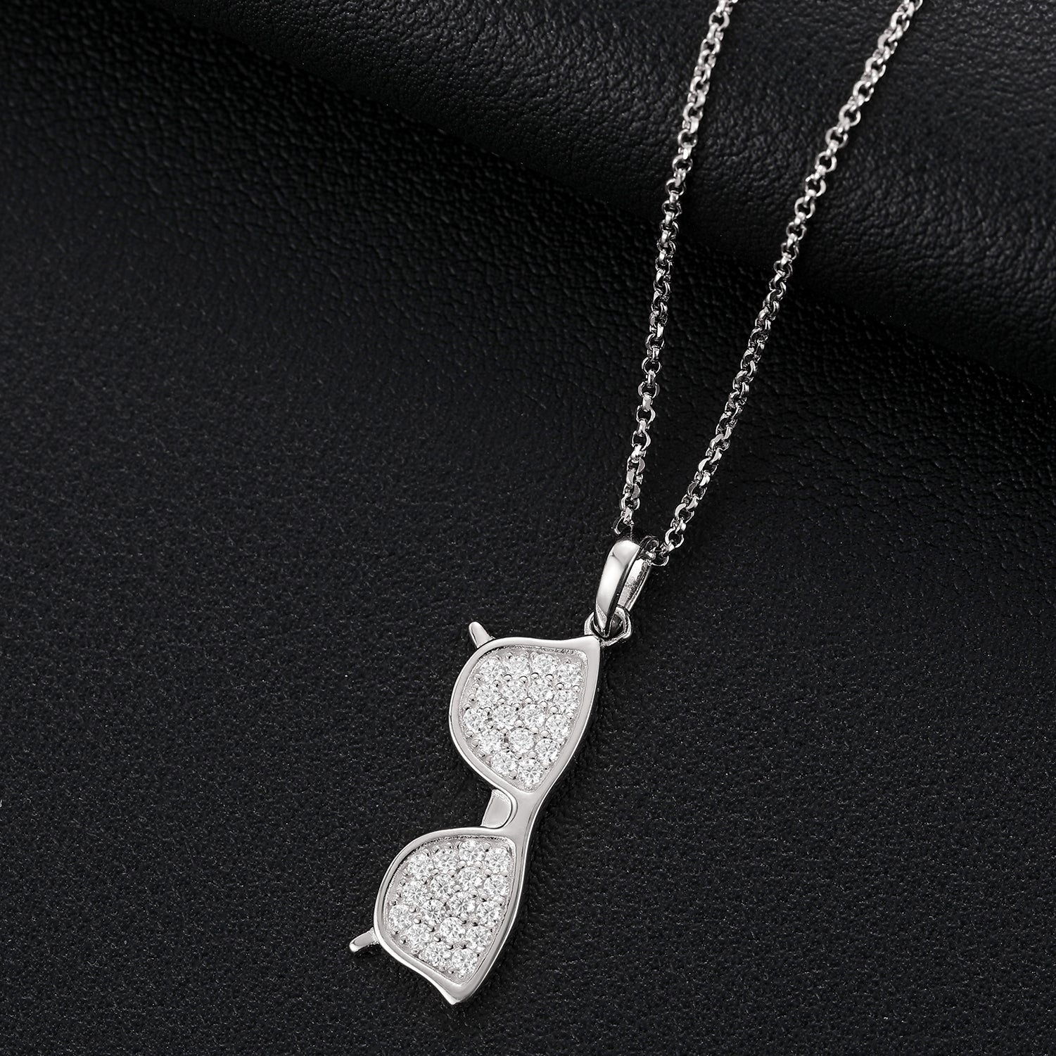 Moissanite Diamond Sunglasses Pendant - Drip Culture Jewelry
