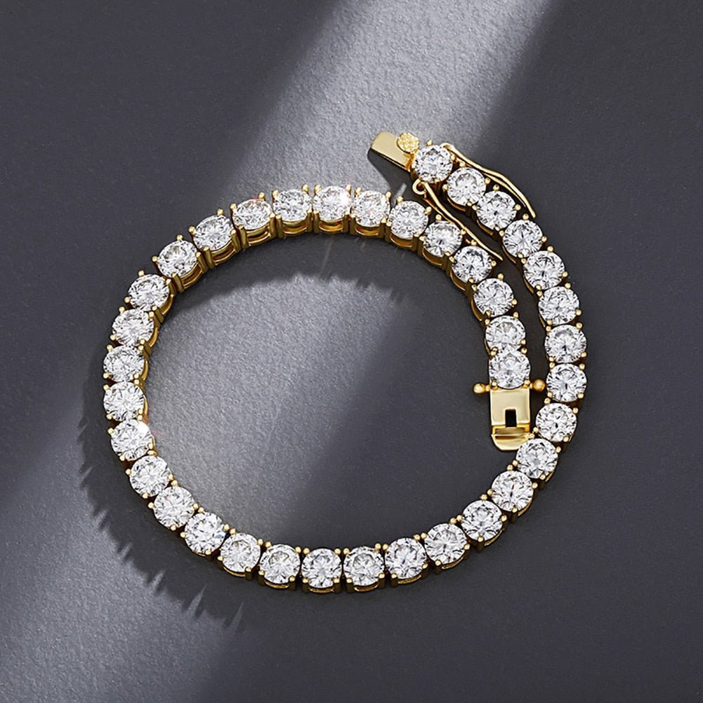 Moissanite Diamond Tennis Bracelet - Drip Culture Jewelry