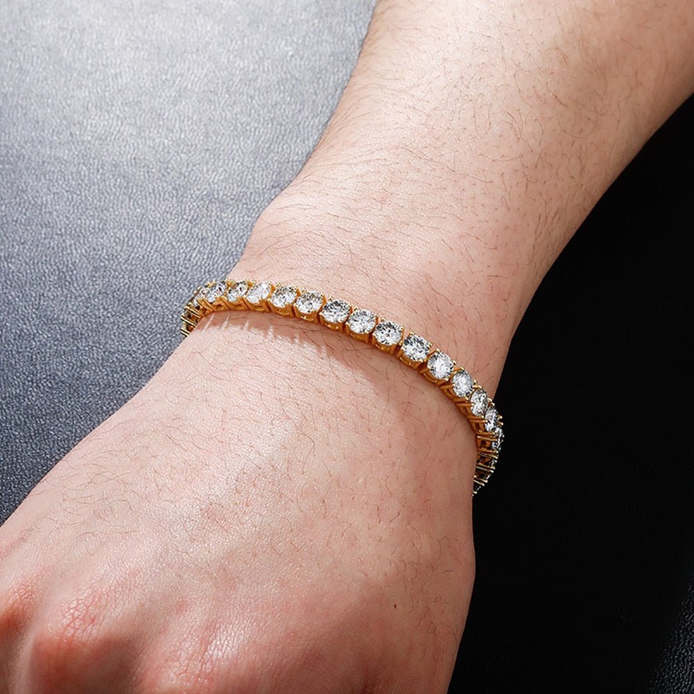 Moissanite Diamond Tennis Bracelet - Drip Culture Jewelry
