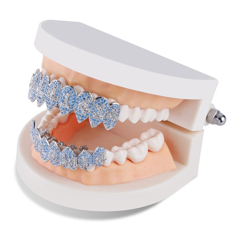 Platinum Diamond 1400 Grillz - Drip Culture Jewelry