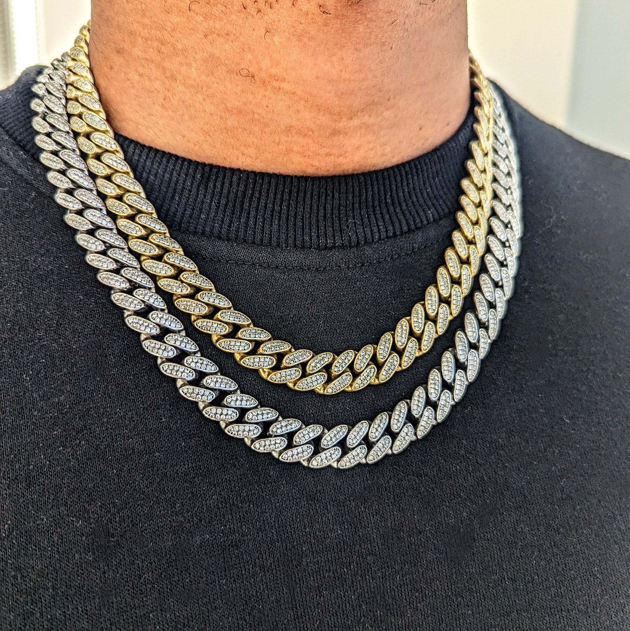 13mm 18K Gold Diamond Miami Cuban Link - Drip Culture Jewelry